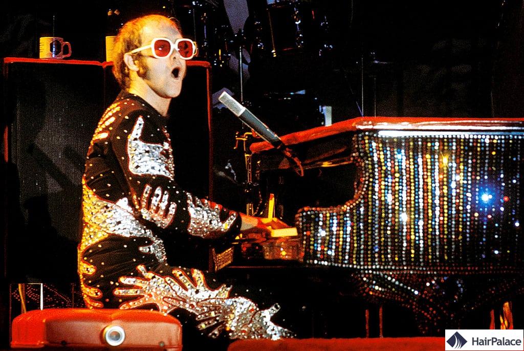 chute de cheveux elton john