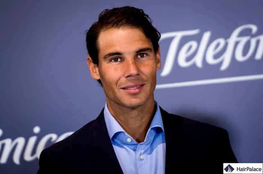 Rafael Nadal cheveux 2018
