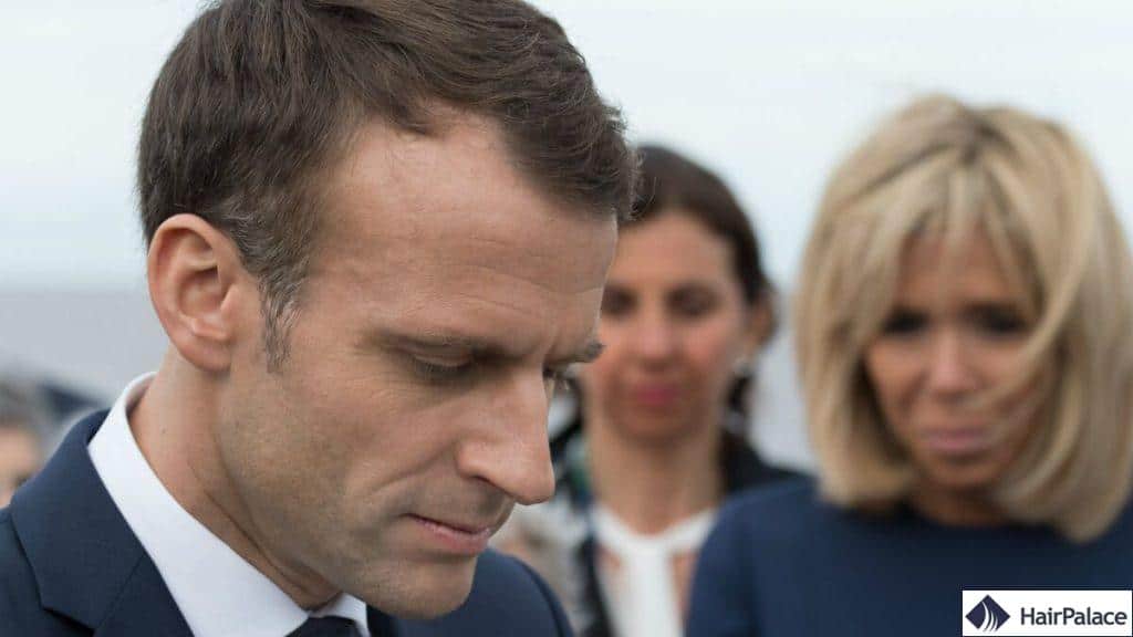 Macron ligne frontale mature