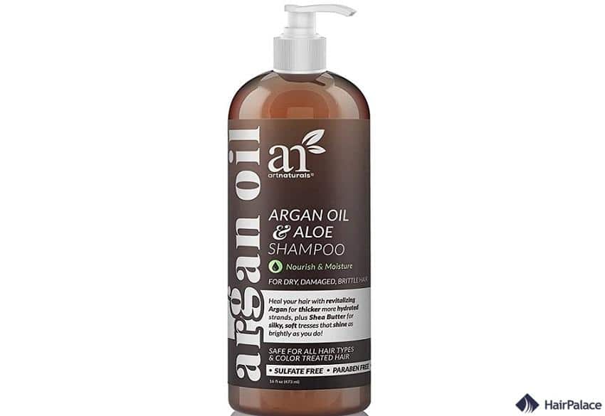 Le shampoing à l'huile d'argan d’ArtNaturals pour la repousse des cheveux