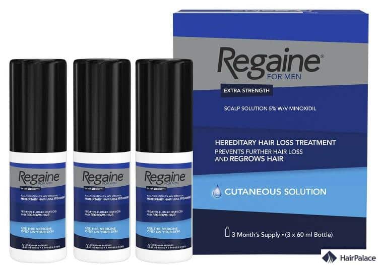 rogaine peut être une alternative à une greffe de cheveux