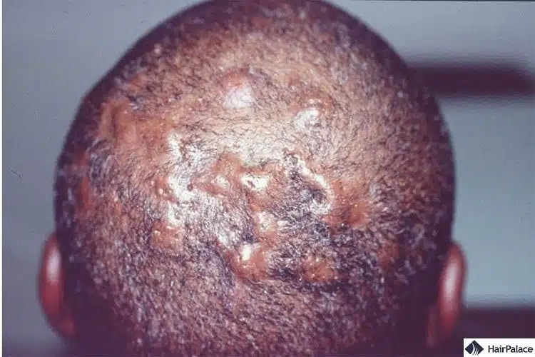 les infections du cuir chevelu peuvent être le signe d'une greffe de capillaire qui a mal tourné