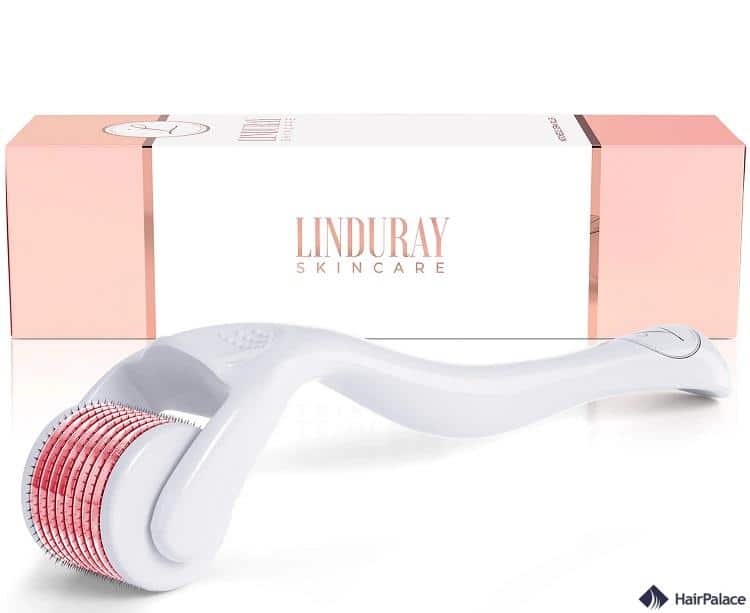 lindrutay derma roller pour la santé de la peau, de la barbe et des cheveux